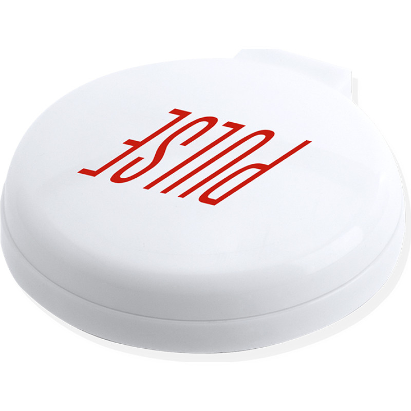 Hairbrush with Mirror Glance