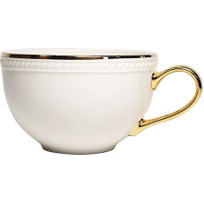 Quality Ceramic APPEAL GOLD TASE AR APAKŠTASI 250ML, Quality Ceramic