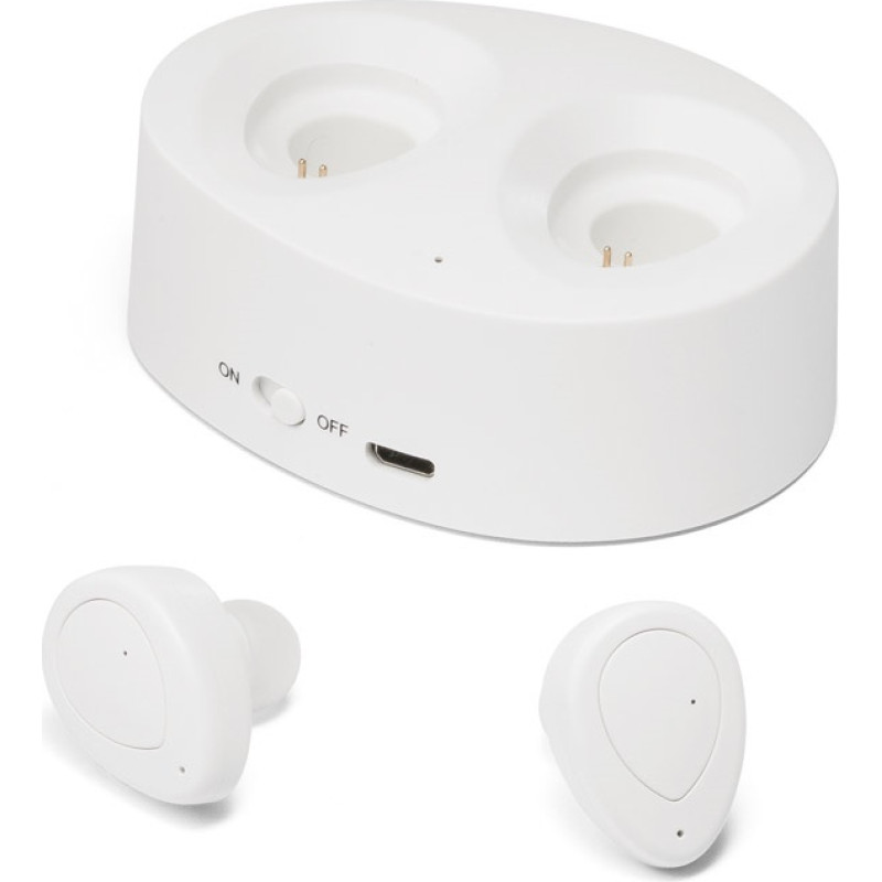 CHARGAFF. ABS wireless earphones / White