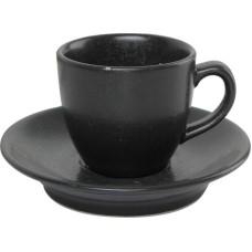 Porland SEASONS melna tase ar apakštasi 80ml, Porland