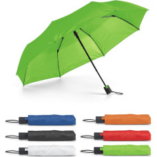 TOMAS. 190T polyester compact umbrella with automatic opening / Royal blue