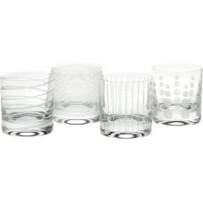 Mikasa CHEERS VISKIJA GLĀZES 4 GAB. , 377ML, KRISTĀLS, Mikasa