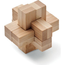 Bamboo brain teaser puzzle