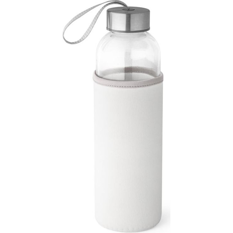 RAISE. Glass and stainless steel Sport bottle 520 mL