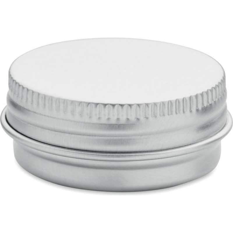 Vegan lip balm in round tin