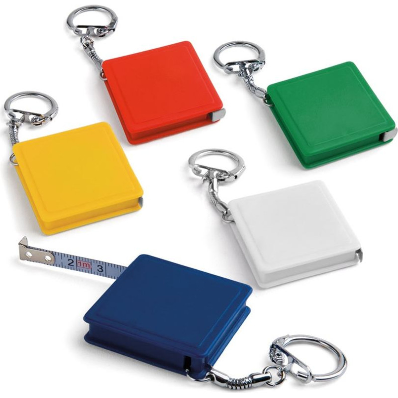 ASHLEY. Keyring with measuring tape