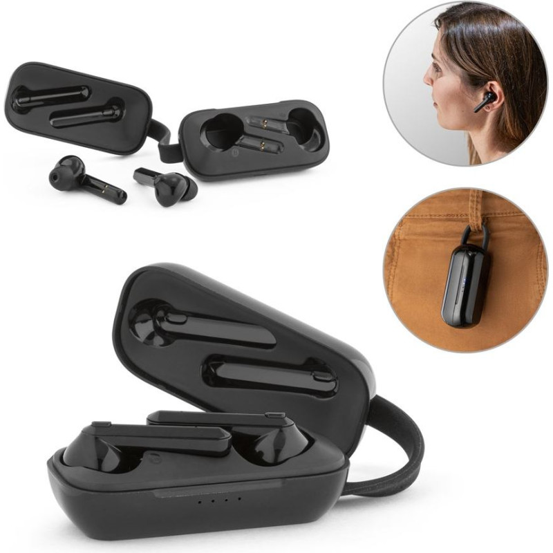 BOSON. ABS wireless earphones with 3-hour battery life
