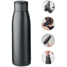 Heat-cool double wall bottle