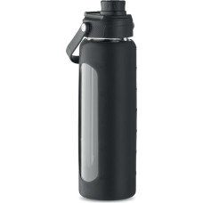 Glass bottle with sleeve 750 ml