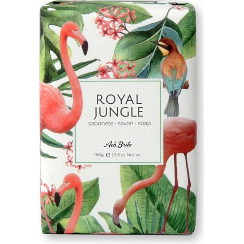Ach. Brito® ROYAL JUNGLE. Soaps enriched with green clay (160g)