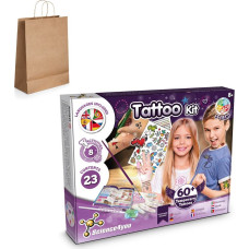 Science4You Tattoo Factory Kit III. Educational game supplied with a kraft paper gift bag (115 g/m²)