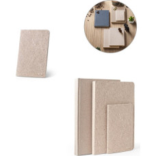 TEAPAD SOFT. A6 notepad with flexible cover made from tea leafs waste (65%)
