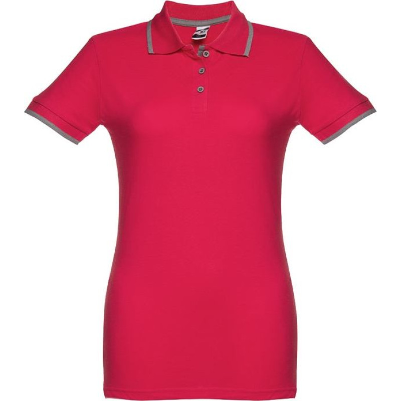 Th Clothes® THC ROME WOMEN. Women's slim fit polo shirt