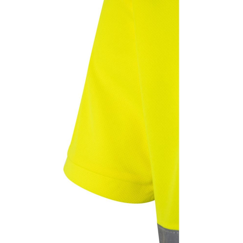 Velilla VL FORTUNA. Bird-eye polo shirt (140g/m²) with short sleeves, in polyester (100%)