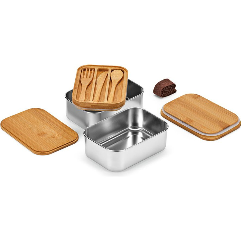 Vermeer Lunchbox Pārstrādāts Nerūsējošais Tērauds 1480 ml