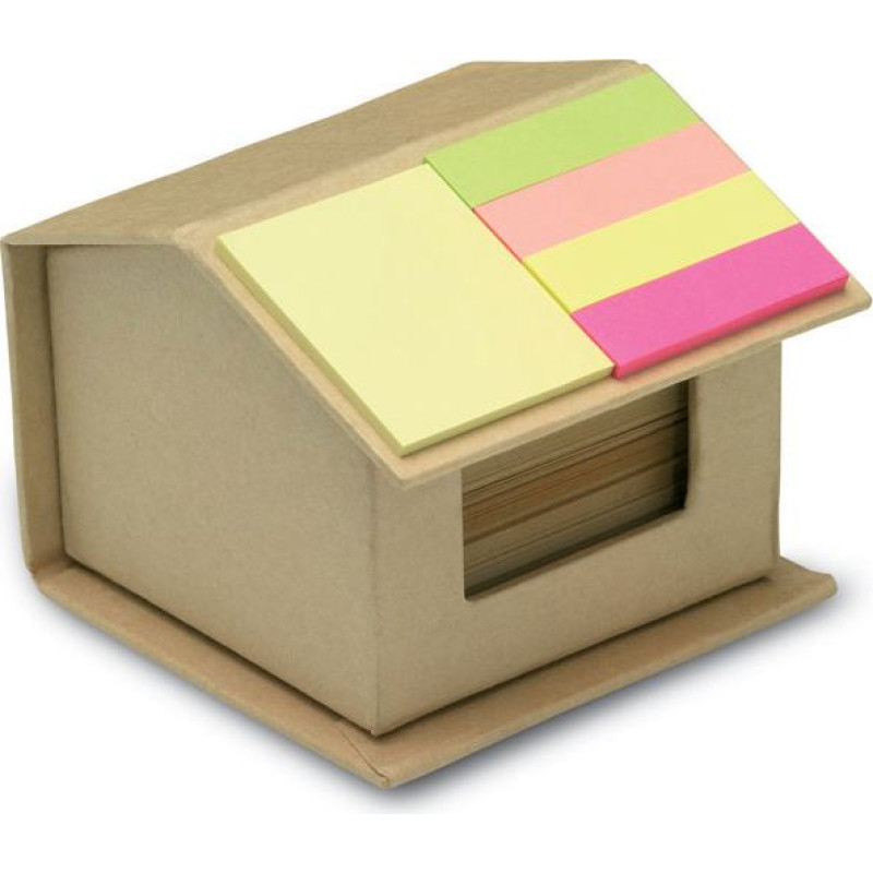 Memo/sticky notes pad recycled