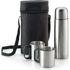 DURANT. Stainless steel thermos and mugs set
