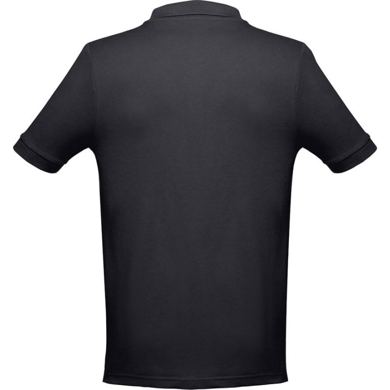 Th Clothes® THC ADAM II. Men's short-sleeved cotton polo shirt