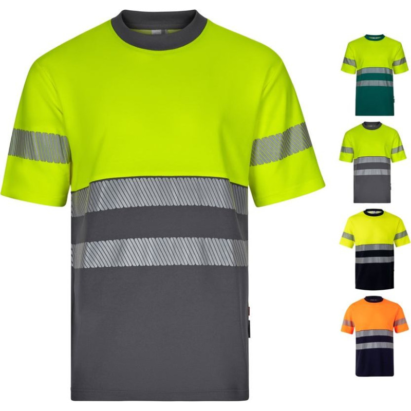 Velilla VL BASTET. Two-tone piqu&eacute; T-shirt (150g/m&sup2;), in cotton (55%) and polyester (45%)