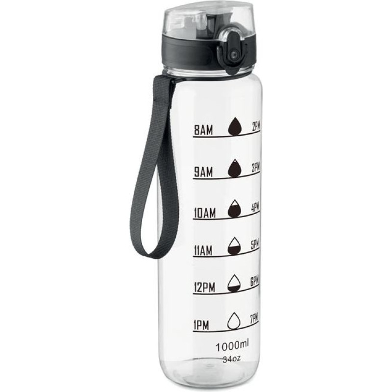 Sports water bottle RPET 1L