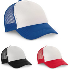 NICOLA. Polyester and mesh cap (150 g/m²)