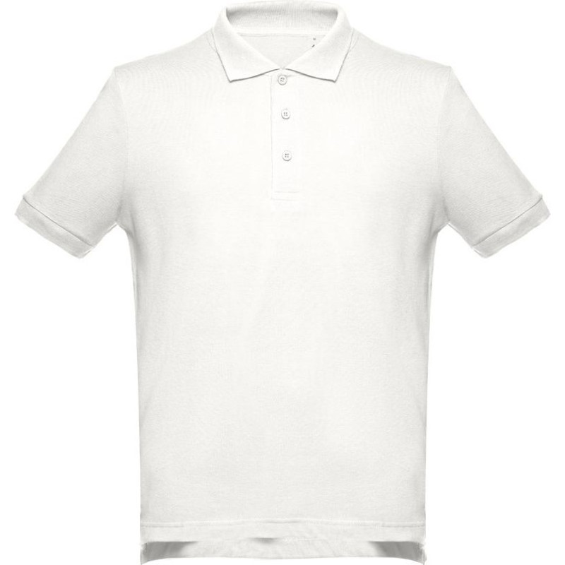 Th Clothes® THC ADAM II. Men's short-sleeved cotton polo shirt