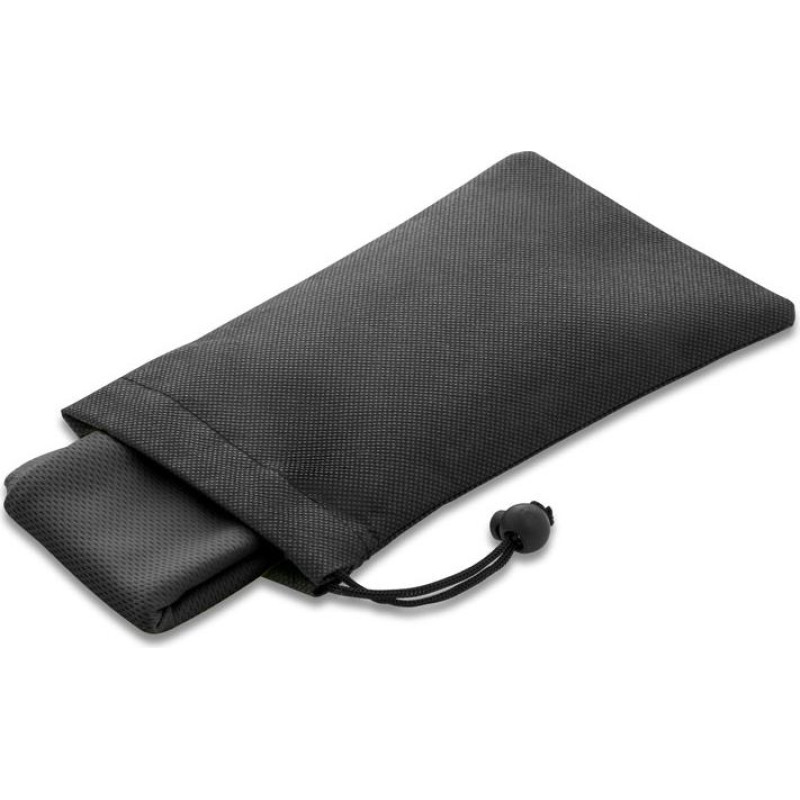 BERNAL. Recycled polyester (100% rPET) fitness cooling towel with non-woven pouch