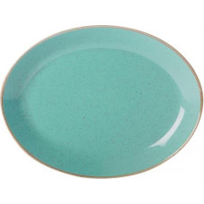 Porland SEASONS TURQUOISE ovāls &scaron;ķīvis 30cm, Porland