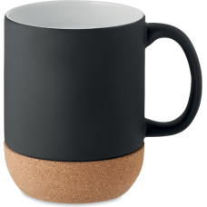 Matt ceramic cork mug 300 ml