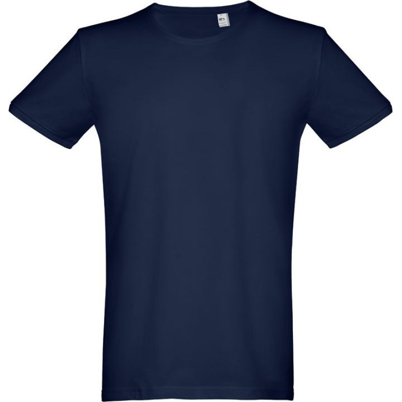 Th Clothes® THC SAN MARINO. Men's short-sleeved T-shirt in combed cotton