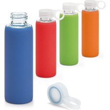 DHABI. Borosilicate glass sports bottle 380 mL