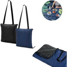 GRADY. Foldable picnic blanket in rPET and PEVA