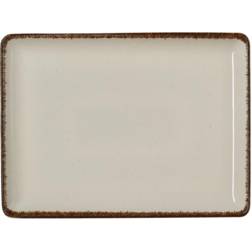 WAS SMILLA SAND SERVĒ&Scaron;ANAS &Scaron;ĶĪVIS 27x20CM, TAISNSTŪRA, BĒ&Scaron;S, PORCELĀNS, WAS